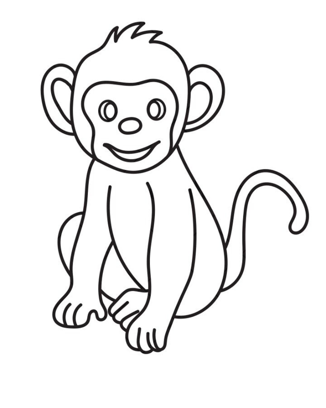 PRINTABLE Cute Animal Digital Coloring Book for Your Kids, 30 Animals ...