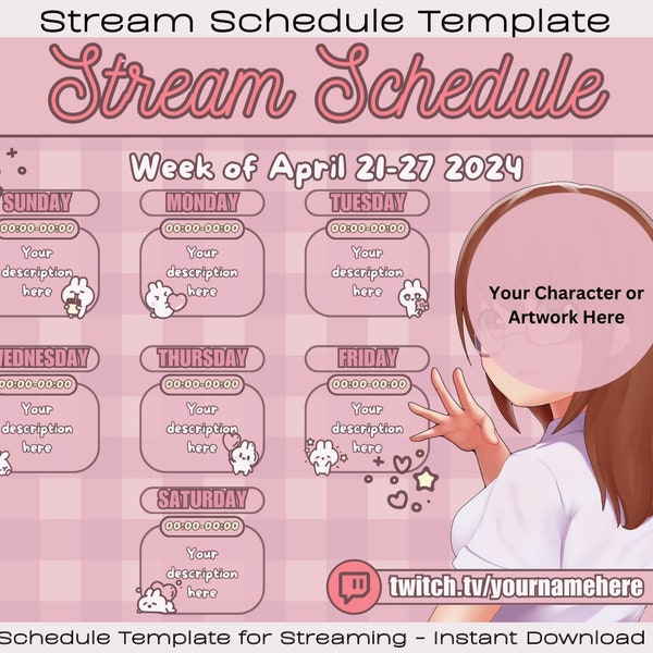 Schedule - Etsy
