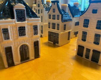 KLM Houses 76-104, KLM Huisjes 76-104, KLM Business Class 76-104, Delft Blue Houses 76-104.