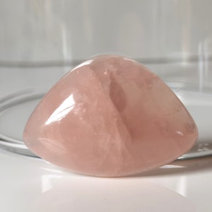 Rose quartz natural gemstone