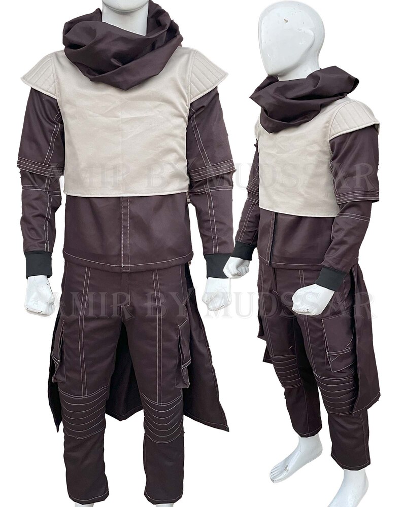 Cosplay Flight Suit With Soft Parts Suit Flak Vest Pants and Cape