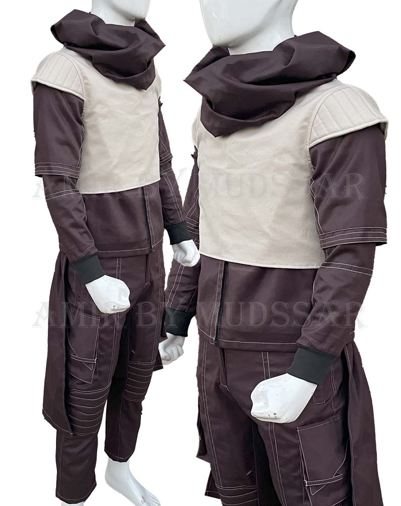Cosplay Flight Suit With Soft Parts Suit Flak Vest Pants and Cape