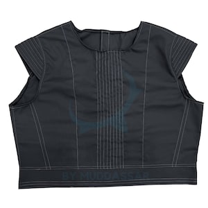 Custom Made Brown Bounty Hunter Flak Vest – Sci-Fi Inspired Armor Vest – Customizable Cosplay Costume Available in Multiple Colors
