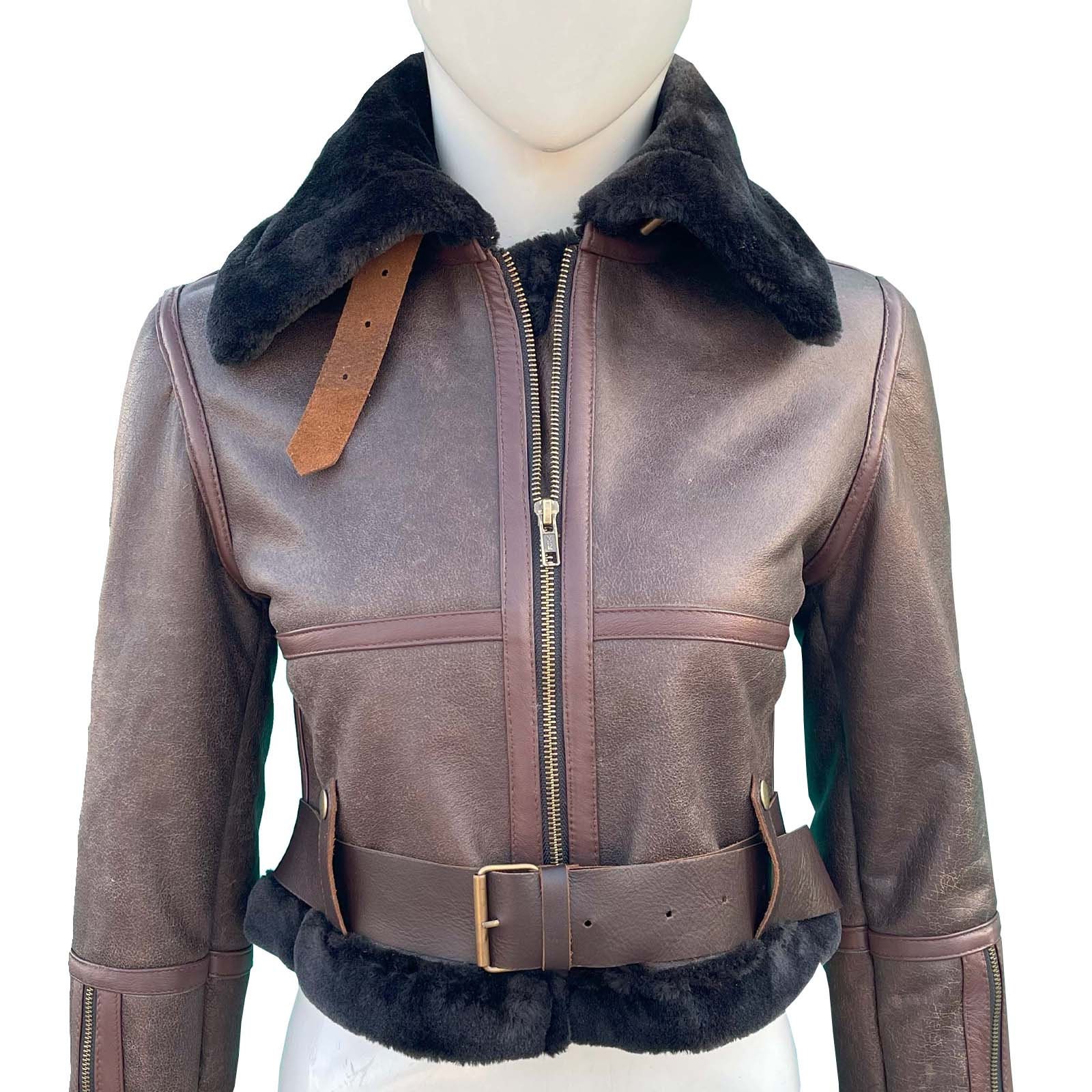 The Barnnet＊cropped eco shearling jacket Collection Limited-edition Cropped Shearling Jacket In