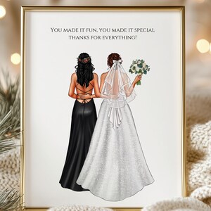 Custom Thank You Gift For Bridesmaids Personalised Bridesmaid Gift Idea Bridesmaid Gifts Box Idea Will You Be My Bridesmaid Proposal Gift