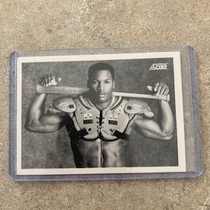 1990 Score Bo Jackson Dual Sports 697 card