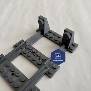 Lego Train Track Buffer/Stopper/Bumper Gray