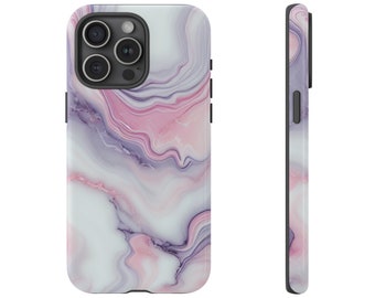 Lilac Marble Phone Case