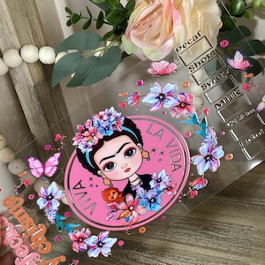 Viva la vida wrap. Uv dtf 16oz wrap.