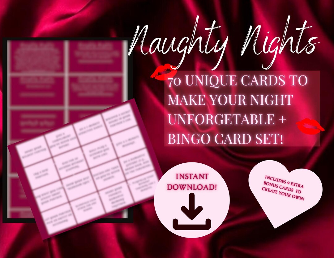 Kinky Sex Games: Printable Sex Card Games, Naughty Gift for Him ...