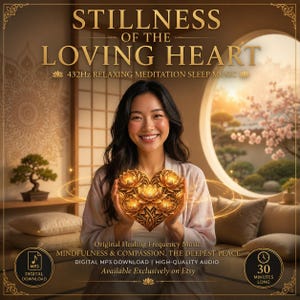 Musica per la meditazione del chakra del cuore (30 minuti), 432 Hz, rilassamento e amore per se stessi (download MP3)