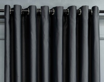 blackout curtains, thermal curtains, custom size blackout curtains, grommet, rod pocket option