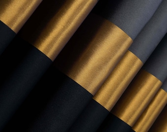 Velvet Curtains – Custom Drapes for Living Room or Bedroom, Soft Modern Fabric, 7 Colors, Grommet or Back Tab
