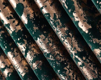 Velvet Star Curtains, Metallic Foil Grommet Drapes, Luxury Custom Curtains, Extra Wide, 13 Colors, Free Tiebacks