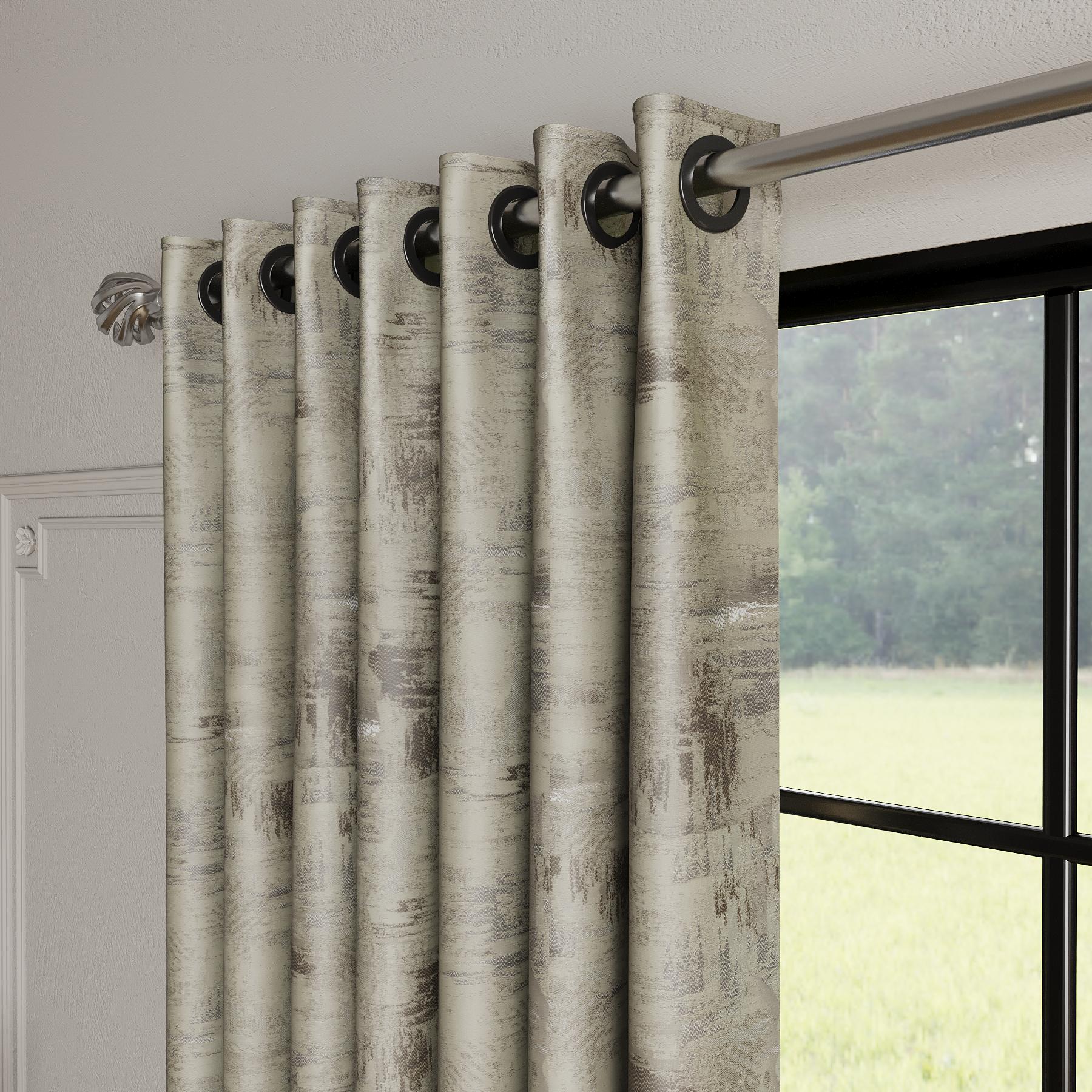 Luxury Textured Velvet Curtains, Patterned Drapes, Custom Size Panels ...