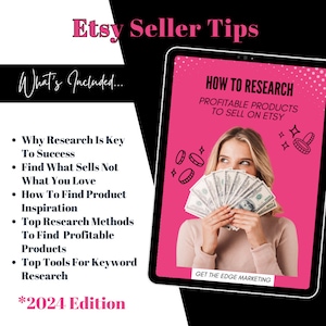 Product Research, Etsy Tips, Sell On Etsy, Etsy Sellers Success Guide, Etsy Business Plan