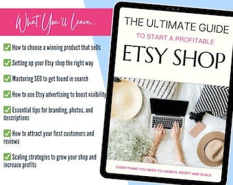 Cómo abrir una tienda en Etsy, vender en Etsy, vendedores principiantes en Etsy, guía para vendedores exitosos en Etsy, 40 anuncios gratuitos en Etsy, kit para tienda en Etsy