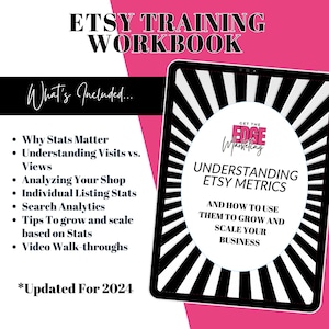 Etsy Shop Planner, Etsy Seller Guide, Sell On Etsy, Sellers Checklist, Etsy Seller Handbook, Etsy Rank