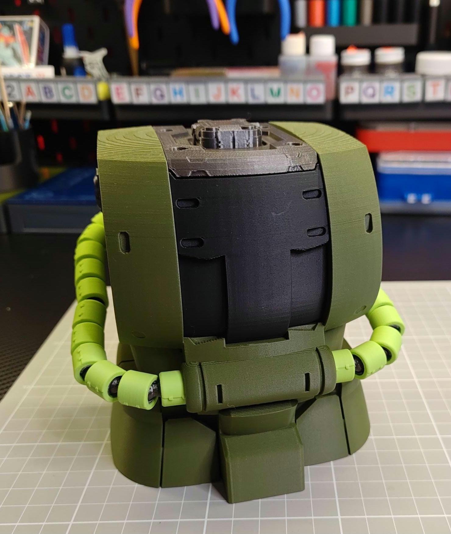 MS-06 Zaku II Deck Box - Etsy