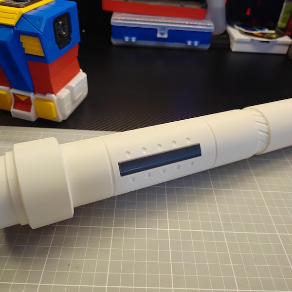 Gundam Beam Saber Playmat Holder Tube