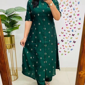 green emerald velvet dress Women's Cross Your Mind Dark Green Short Sleeve Sweater Top Shirt | Size: XL main image 1