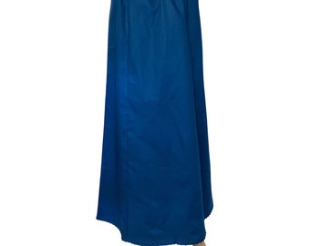 Peacock Green Color Petticoat/Inner Skirts/Saya for Saree, Comfortable to wear, Lining Skirt, Readymade Petticoat