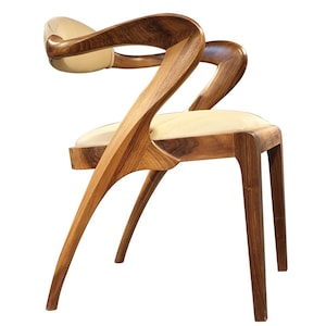 Walnut Dining Chair, walnut chair , dining room chair