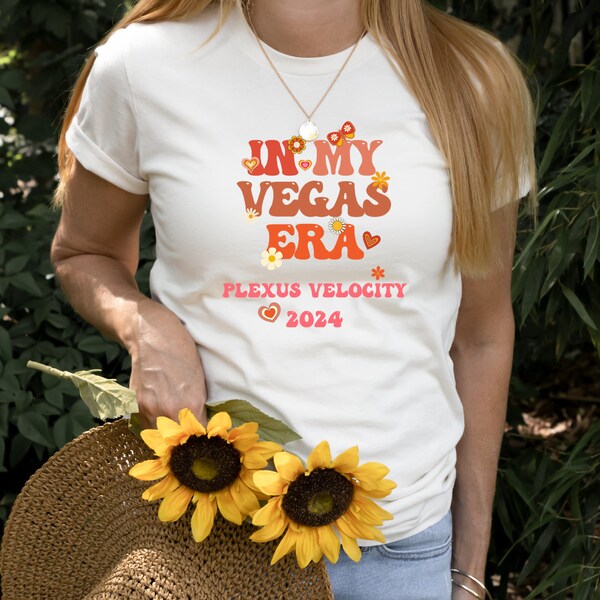 Plexus T Shirt  | Las Vegas 2024 Velocity Convention | In My Vegas Era Retro Plexus Tee | Plexus Las Vegas Convention Swag