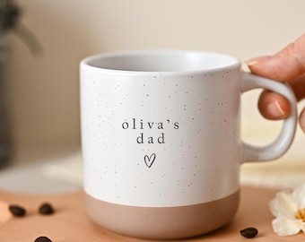 Mug pour papa personnalisé, cadeaux pour nouveau papa, cadeau personnalisé de faire-part de grossesse, cadeaux futur papa, premiers cadeaux de fête des pères, cadeaux pour papa