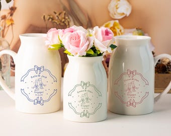 Benutzerdefinierte verlobte Blumenvase, Verlobungsgeschenke, einzigartige Geschenke für Paare, personalisierte Geschenke für Brautpaare, erste verlobte Valentinsgeschenke