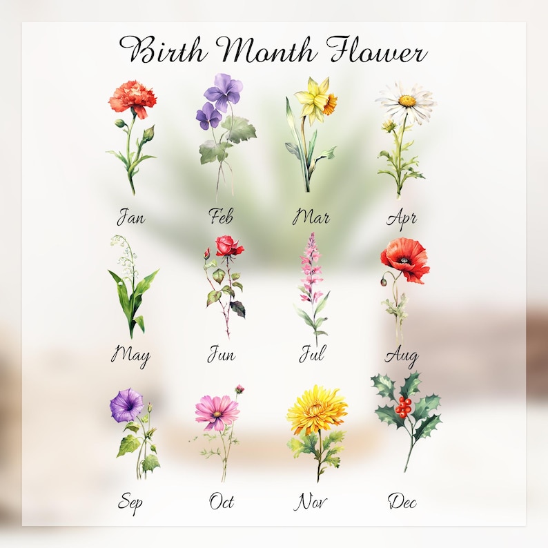 Custom Grandma's Garden Plant Pot,moms Plant Pot With Birthflower