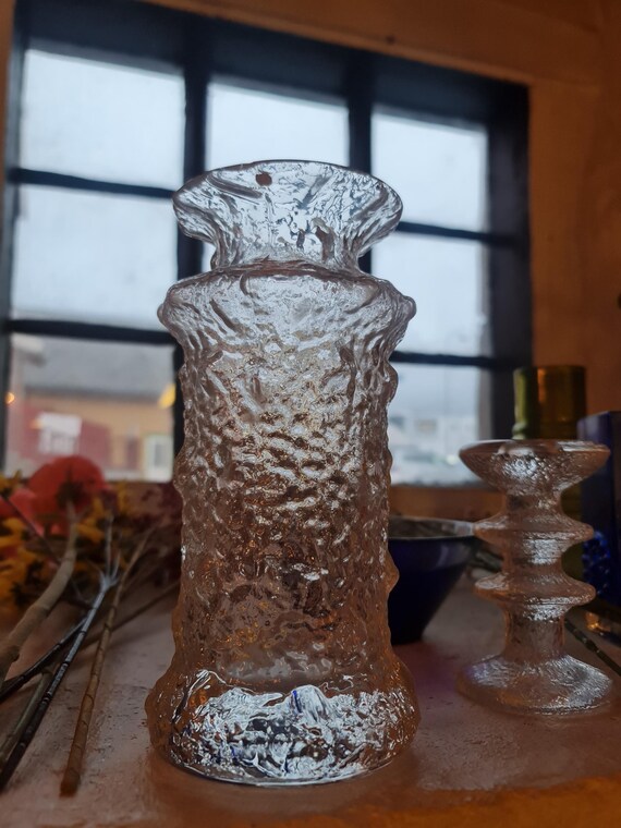 ティモ・サルパネヴァ作、ヴィンテージのイッタラ・ルブス花瓶