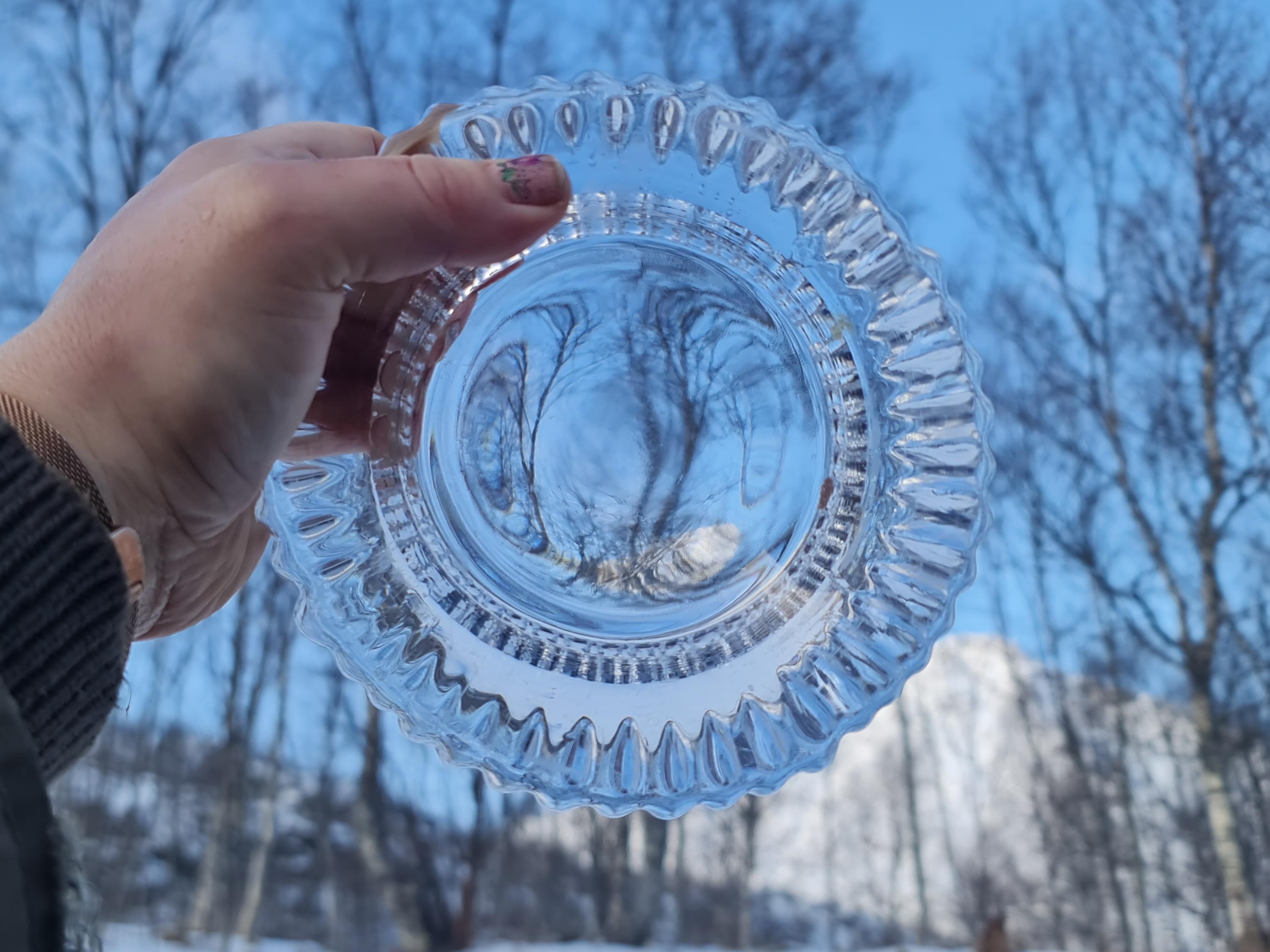 ミッドセンチュリーモダンスウェーデン。KOSTA BODA RURIK クリア