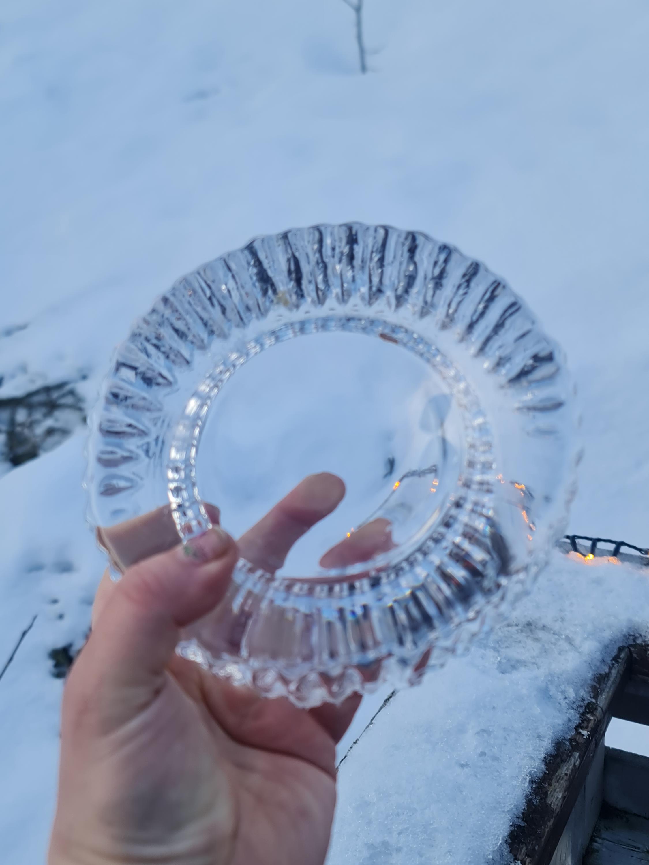 ミッドセンチュリーモダンスウェーデン。KOSTA BODA RURIK クリア