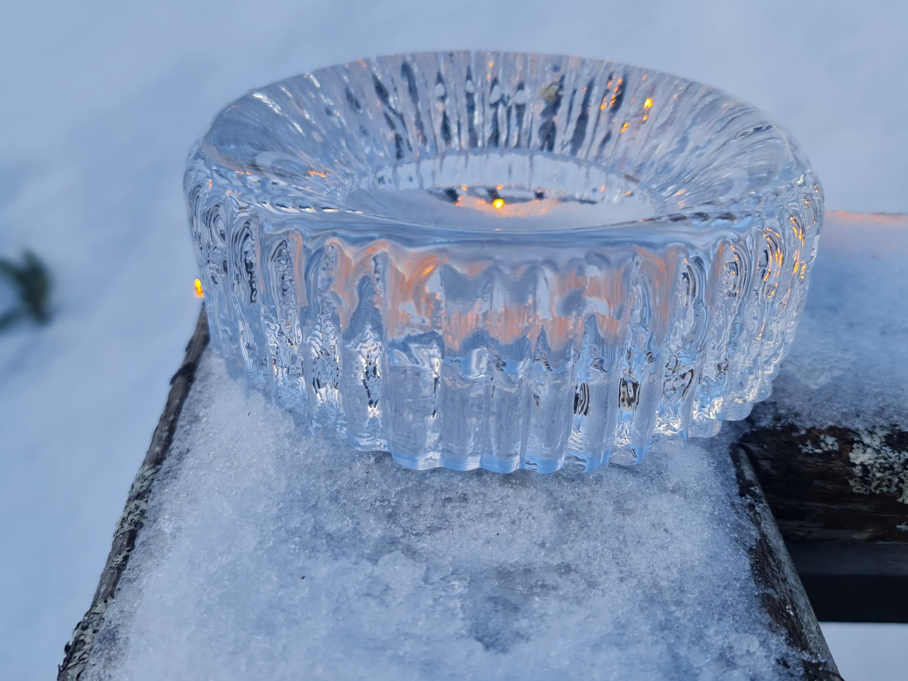 ミッドセンチュリーモダンスウェーデン。KOSTA BODA RURIK クリア