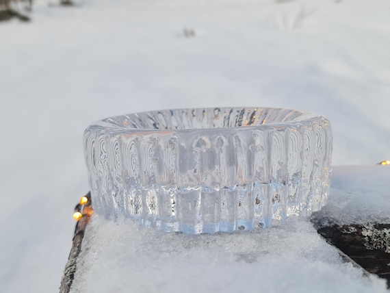 ミッドセンチュリーモダンスウェーデン。KOSTA BODA RURIK クリア