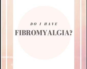 Può includere: Un poster bianco con uno sfondo rosa e un cerchio rosa al centro. Il testo "DO I HAVE FIBROMYALGIA?" è scritto in nero all'interno del cerchio. Il testo "MICHELLE GARBER, PA-C, MS, MSPAS" è scritto in nero nella parte inferiore del poster.