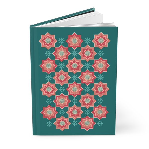 emerald andalusian dreams - hardcover journal with lined pages