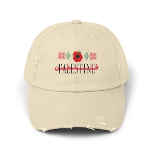 Palestine - Unisex Distressed Cap