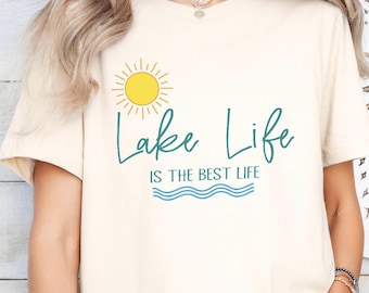 Lake Life Is The Best Life T Shirt,Lake Vibes Shirt,Lake Camping Tee,Lake Trip Gifts,Lake Mode Shirt,Girls Lake Vacation,Take Me to the Lake