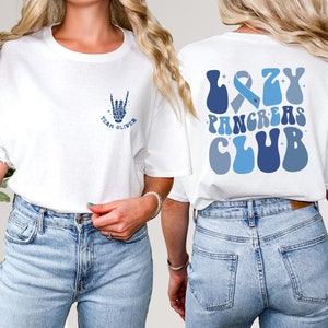 Lazy Pancreas Club Shirt, Custom Diabetes Awareness Matching Tee,Funny Diabetes Shirt, Gift for Diabetic,Diabetes Fighter Tee,T1D T2D Tshirt