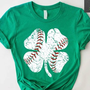 St Patricks Day Baseball Shirt,St Patricks Gift For Baseball Lover,Irish Baseball Team Shirt,Baseball Shamrock Tee,St Pattys Baseball Clover