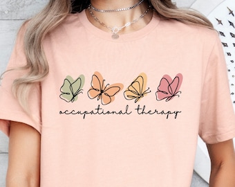 Cute Occupational Therapy Shirt,Pediatric Occupational Therapist Gift,OT Shirt,Special Education Teacher,Autism Awareness,Neurodiversity Tee