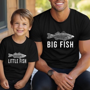 Father Son Shirts, Dad and Son Matching Shirts, Fishing Buddies Shirt