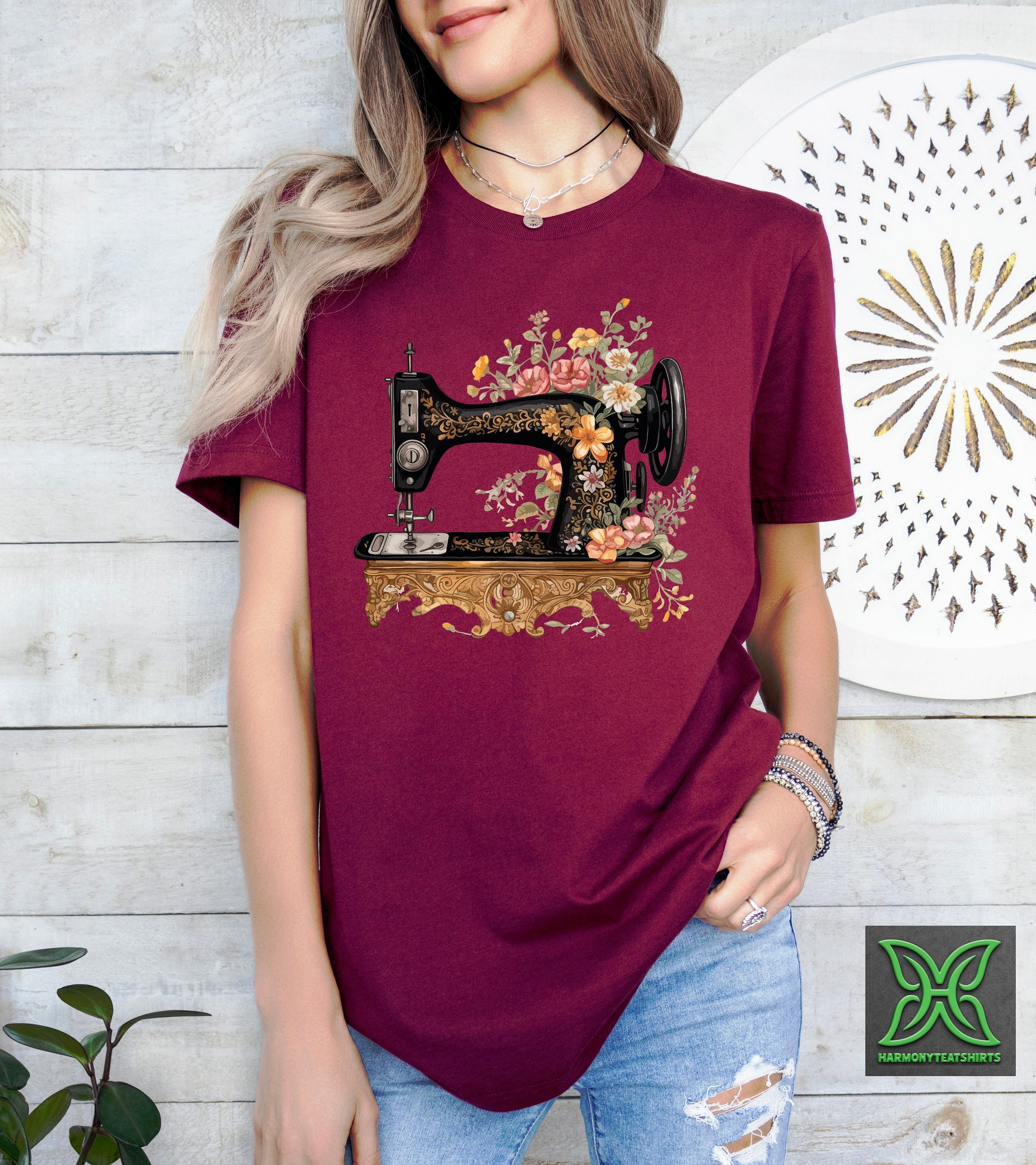 今市隆二 Sewing Machine Logo Tee SS L Sewing Machine Shirt - Etsy