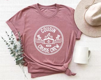 Cousin Cruise Crew 2026 Shirt,Cruise Vacation Matching Cousin Gift