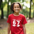 I Was 6 Now I'm 7 Shirt,Funny Six Seven Birthday Meme Shirt,7th Birthday Kids Meme 67 Trendy Shirt,Seven Year Old Birthday Gift for Boy Girl