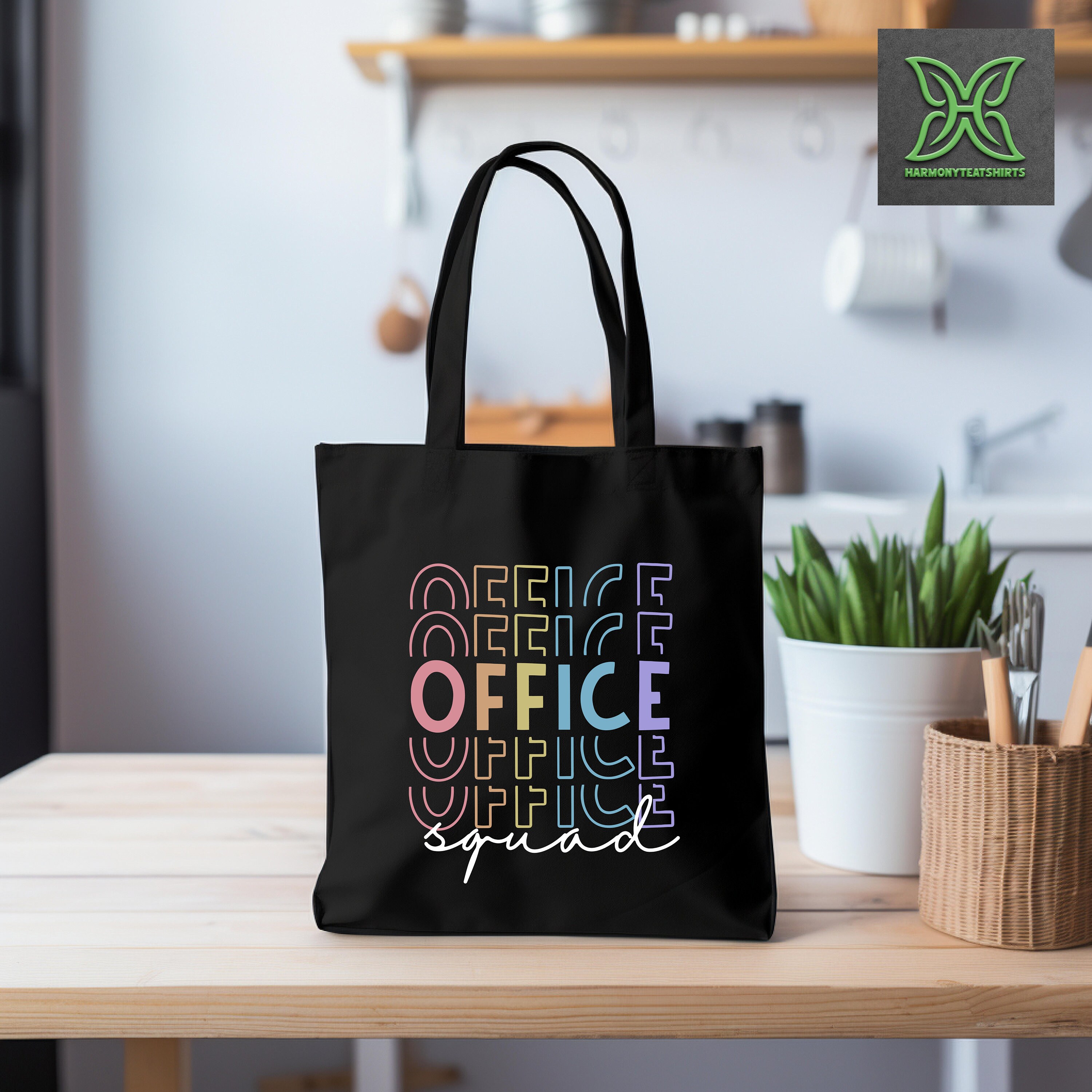 PWHAOO Para Squad Tote Bag Coffee Gives Me Para...