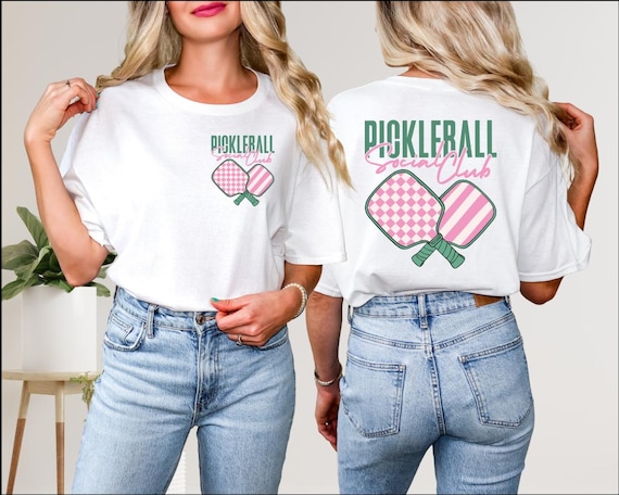 Pickleball Social Club Shirt,Womens Pickleball Apparel,Pickleball Lover Gift,Pickleball Mom Shirt,Pickleballer Gift,New Pickleball Team Gift