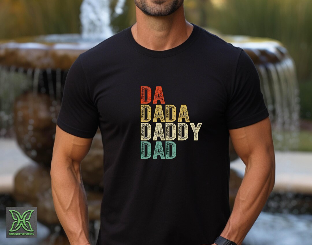 Da Dada Daddy Dad Shirt,funny Gift Ideas for Fathers Day,dada T Shirt ...